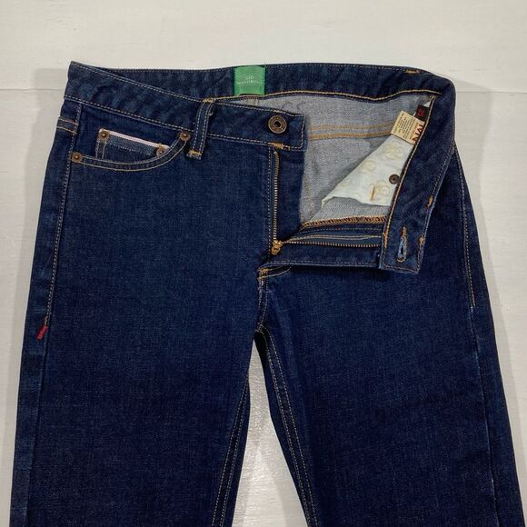 Sid Mashburn Jeans Women’s 25 Blue Selvedge Denim Boyfriend Straight Leg - Picture 6 of 13
